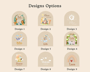 Personalized LED Night Light with Custom Name and Date