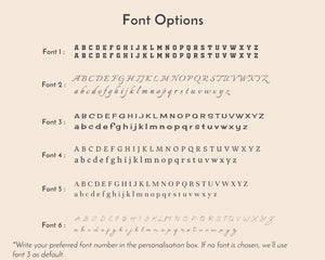 Personalized Wooden Bear Family Name Puzzle