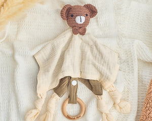 Personalized Baby Comfort Blanket with Monogram