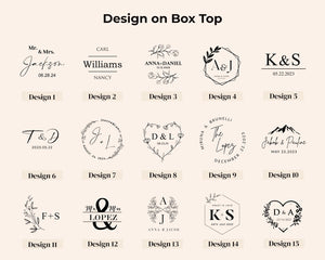 Personalized Wooden Ring Box with Custom Engraving